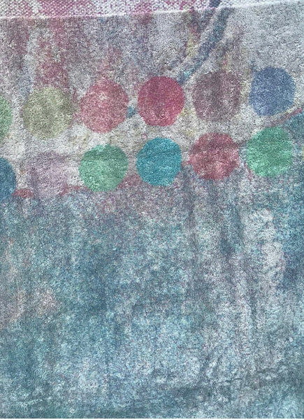 Fresco Towels - Abstract Balloons Taupe - Bath Towel