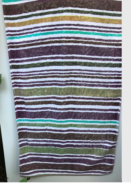 Fresco Towels - Napa Stripes Multi - Large Bath Mat