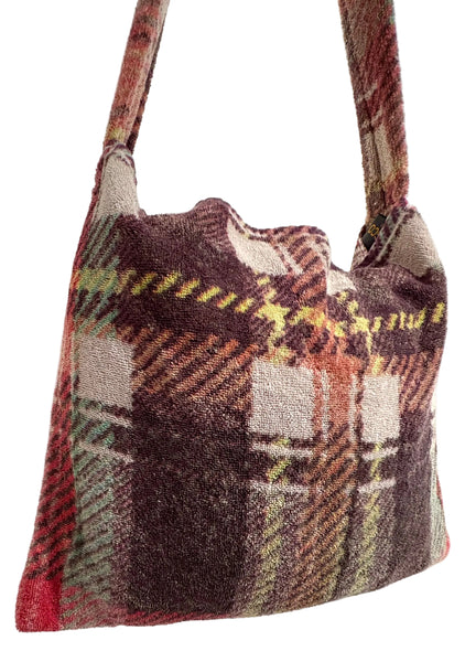 Fresco Towels - Highland Plaids Taupe - Messenger Bag