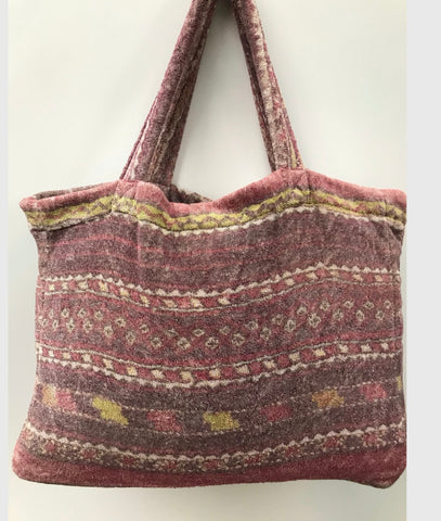Fresco Towels - Tangier Eggplant - Large Tote Bag