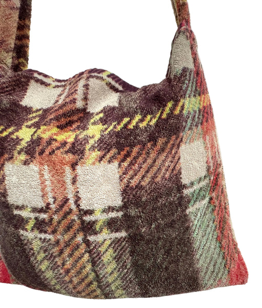 Fresco Towels - Highland Plaids Taupe - Messenger Bag