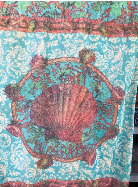 Fresco Towels - Coral Reef Ivory - Bath Towel