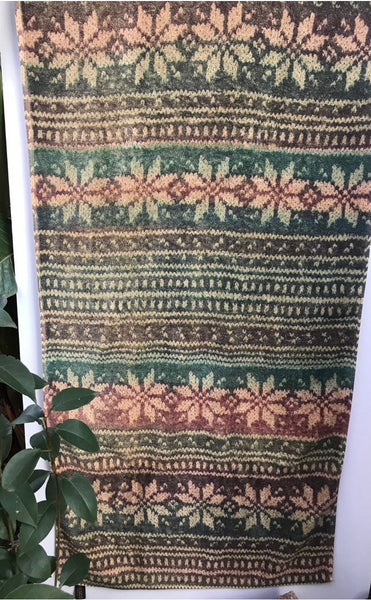 Fresco Towels - Nordic Snowflakes Gold - Bath Towel