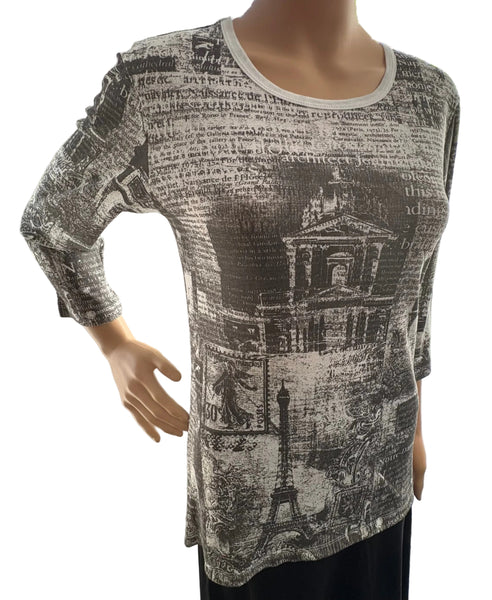 Notre Dame Crew neck - White