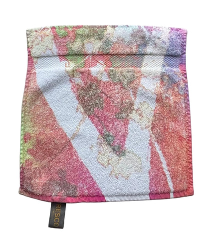 Fresco Towels - Abstract Tree White - Washcloth
