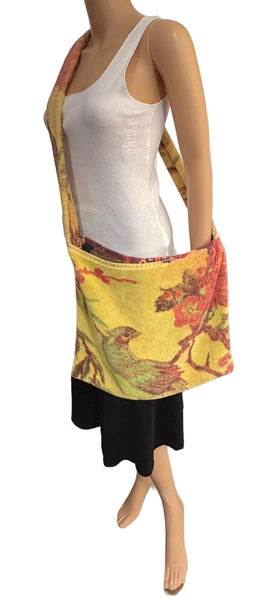 Fresco Towels - Tropical Peacock Lime - Messenger Bag