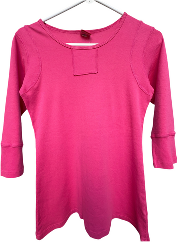 Textured Details Solid Top - Watermelon