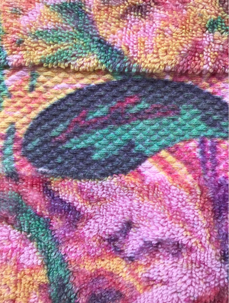 Fresco Towels - Provance Flowers Peach - Hand Towel