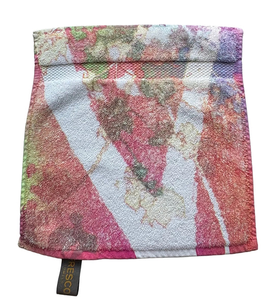 Fresco Towels - Abstract Tree White - Washcloth