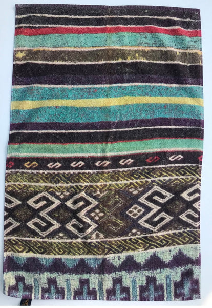 Fresco Towels - Sierra Stripes Gold - Hand Towel