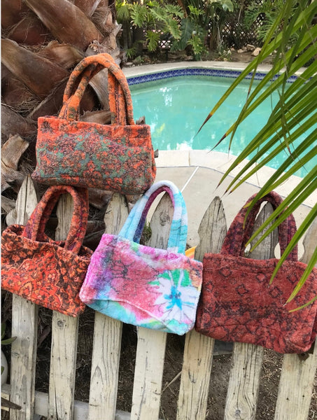 Fresco Towels - Tabrizi Sunset Orange - Small Purse