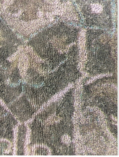 Fresco Towels - Casbah Rug Olive/Bark - Small Bath Mat