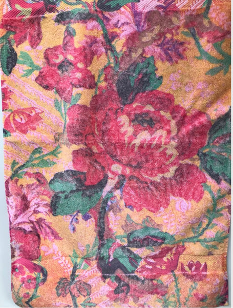 Fresco Towels - Provance Flowers Peach - Hand Towel