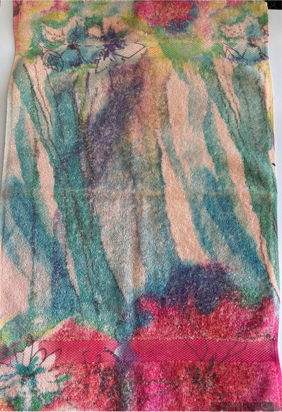 Fresco Towels - Watercolor Painting Peach - Hand Towel