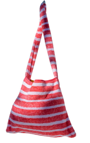 Fresco Towels - Napa Stripes Red - Messenger Bag