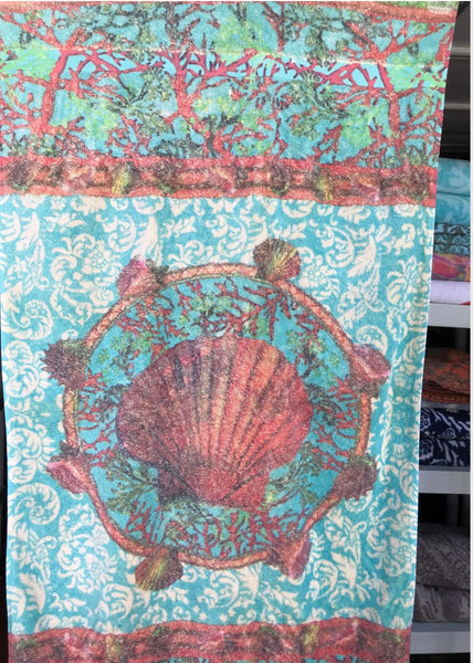 Fresco Towels - Coral Reef Ivory - Bath Towel