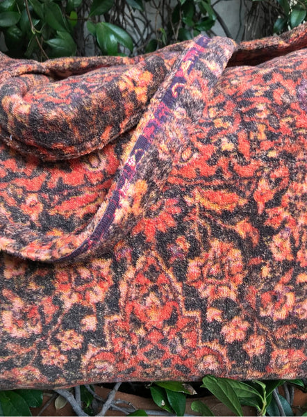 Fresco Towels - Tabrizi Sunset Orange - Large Tote Bag