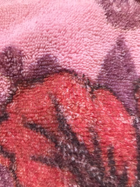 Fresco Towels - Damask Flower Pink - Washcloth