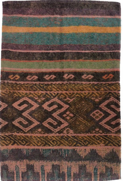 Fresco Towels - Sierra Stripes Mauve - Hand Towel