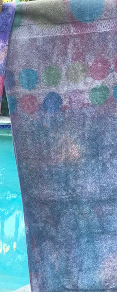 Fresco Towels - Abstract Balloons Taupe - Bath Towel