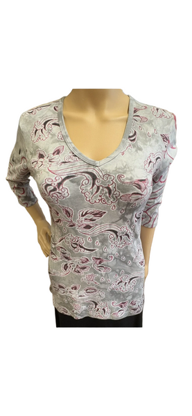 Summer Breeze V-neck - Heather