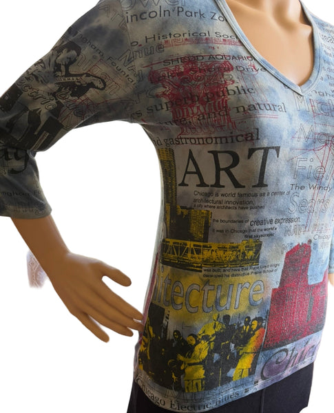 Chicago Architecture Blue