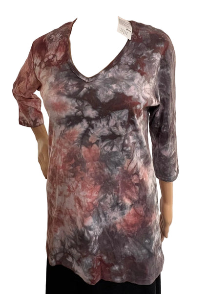 Carrera Wash V Neck - Sedona Combo