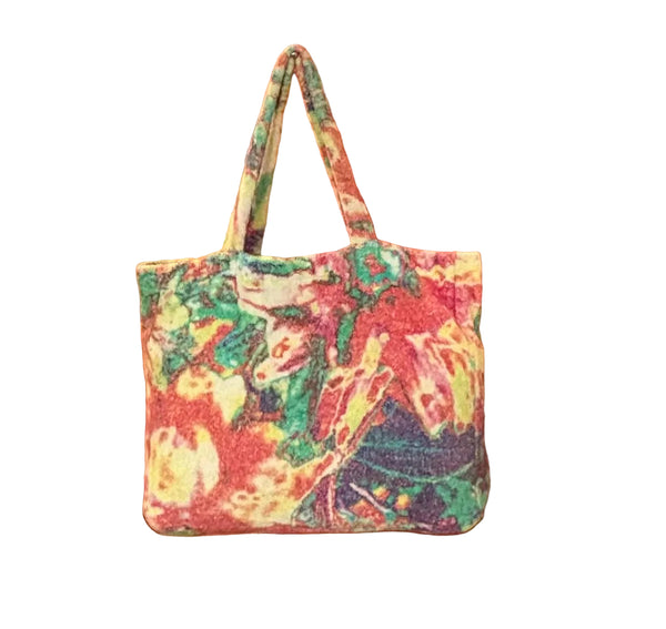 Fresco Towels - Abstract Watercolor - Large Tote Bag
