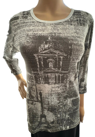 Notre Dame Crew neck - White