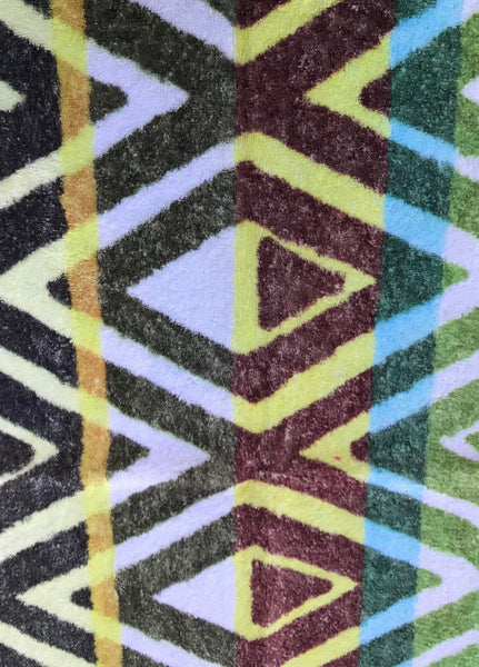 Fresco Towels - Sahara Diamonds White - Hand Towels