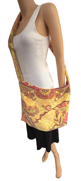 Fresco Towels - Tropical Peacock Lime - Messenger Bag
