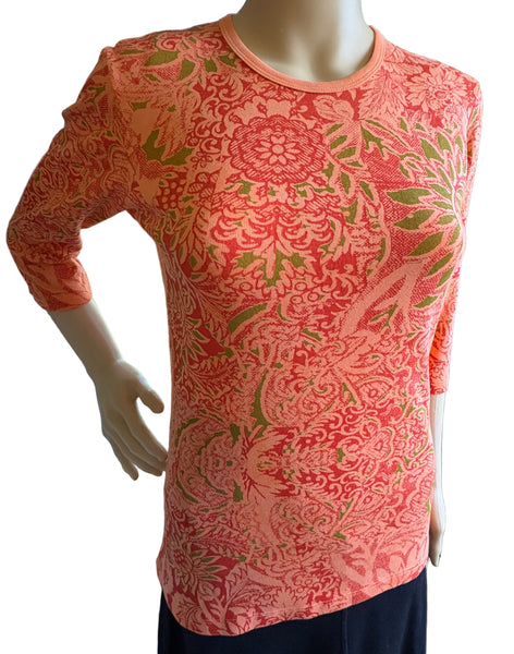 Versailles Garden - Crew-Neck-Orange