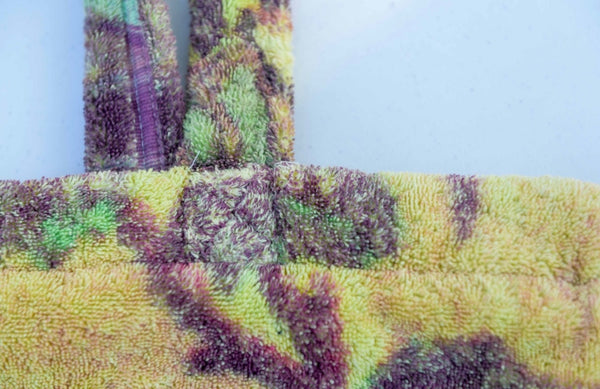 Fresco Towels - Tropical Peacock Lime - Large Tote bag