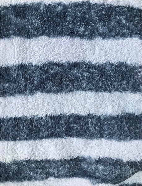Fresco Towels - Napa Stripes Chambray/ White - Hand Towel