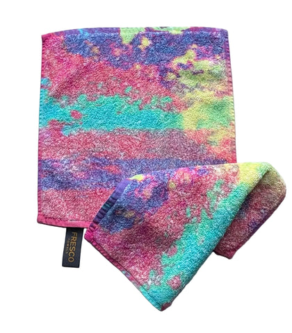 Fresco Towels - Abstract Watercolor Multi - Washcloth