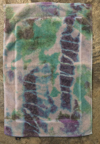 Fresco Towels - Tie dye Taupe - Small Bath Mat