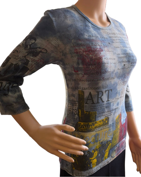 Chicago Architecture - Blue