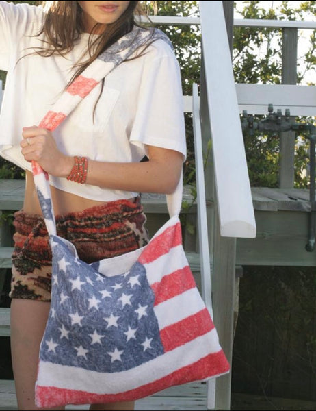 Fresco Towels - Americana White - Messenger Bag