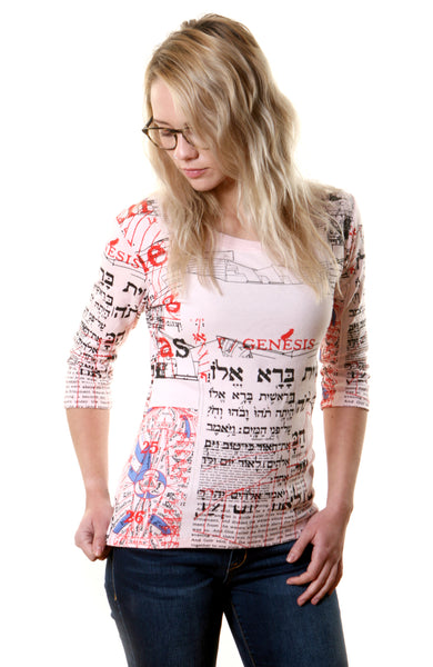 Genesis Scoop neck top - Pink