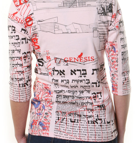 Genesis Scoop neck top - Pink