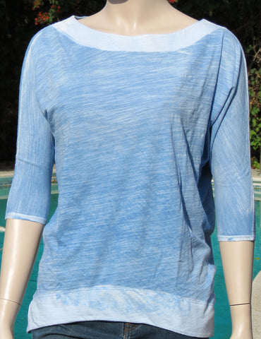 Brush Stroke Texture - Chambray Blue