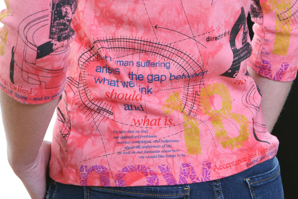 Acceptance V neck - Watermelon