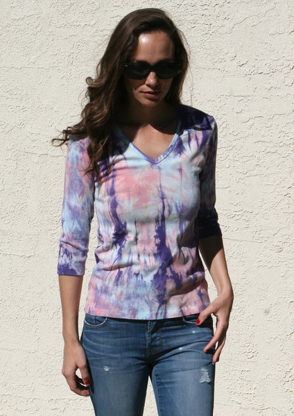 Sierra wash V neck - Beverly combo