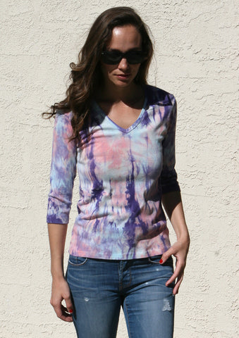 Sierra wash V neck - Beverly combo