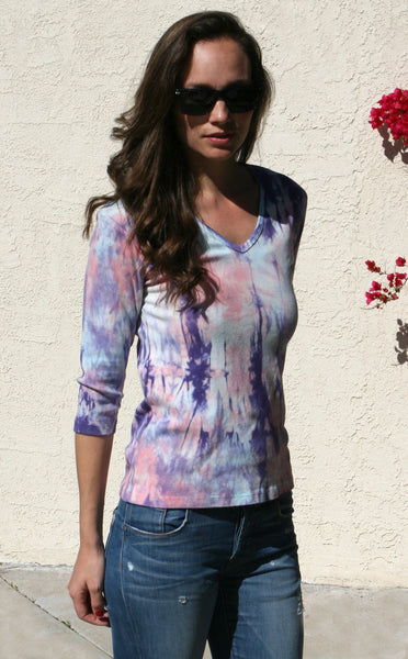 Sierra wash V neck - Beverly combo