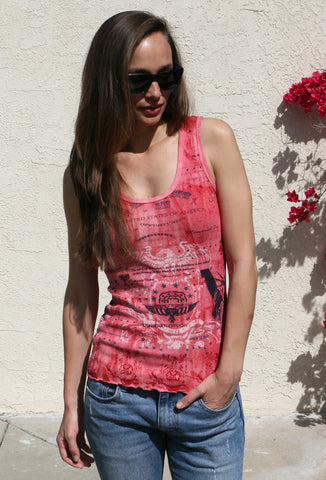 Americana Tank Top - Red