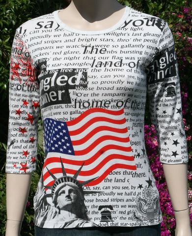 Americana Crew neck - White