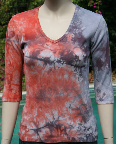Carrera Wash V Neck - Sedona Combo