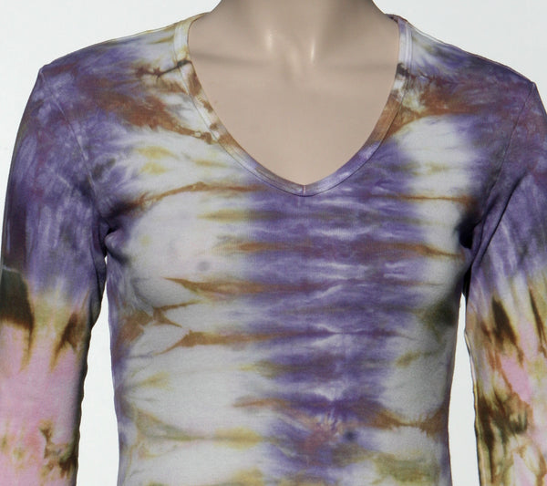 Ocean wash V neck - Phoenix combo