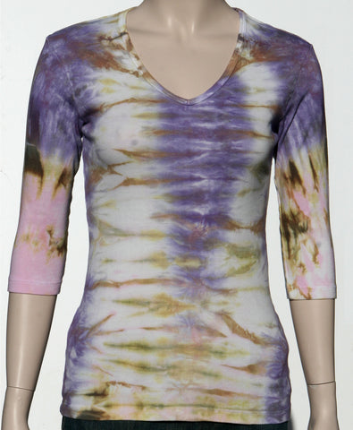 Ocean wash V neck - Phoenix combo